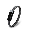 USB Bracelet Charger – Leather Design